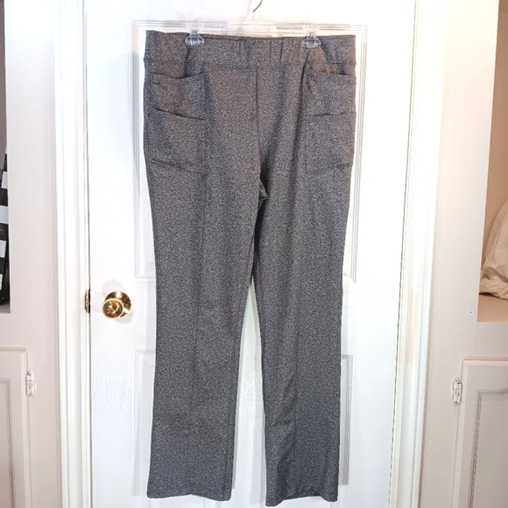 NWOT Plus Size Tall XXL Athletic Works Straight Leg Joggers Gray Athletic Pants